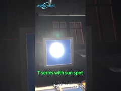 Kunstmatig Zonnepaneel Met Zonnevlek Real Rayleigh Scattering Verlichting