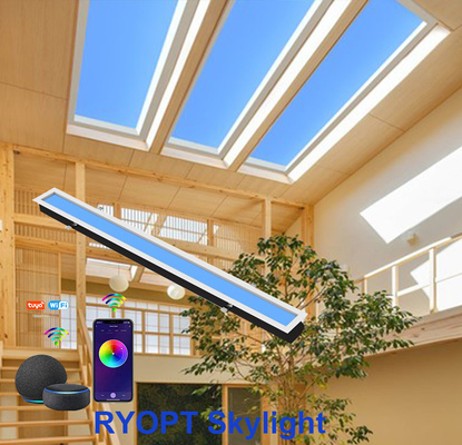 kopen Multiscene 50HZ Realistisch Kunstmatig Daglichtdakraam 1150x140x86mm 30 Graad online vervaardiging