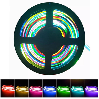 kopen Buiten Flexibele RGB COB LED Strip 12V 24V IP67 CCT Dimbaar Snijdbaar online vervaardiging