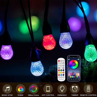 kopen Kerst Infrarood RGB String Light DC 5V 48ft Afstandsbediening Voor Party online vervaardiging