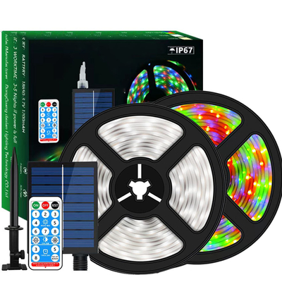 kopen De waterdichte SMD2835 Strook steekt Zonne, Stabiele Zonne Aangedreven RGB LEIDENE Strook aan online vervaardiging