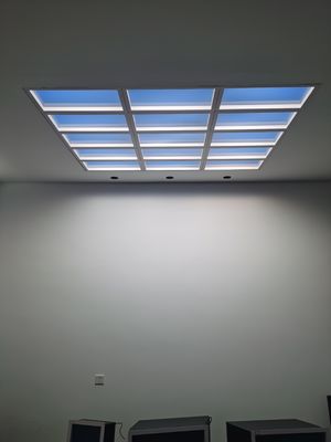 kopen LED Skylight Panel for 8–12㎡ spaces, 300mm ceiling height, 6000LM bright illumination online vervaardiging
