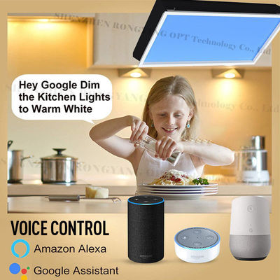 AC 100 240V LED Plafondpaneel Licht Bestuurd door App Afstandsbediening Ontworpen voor Professionele Commerciële Verlichting