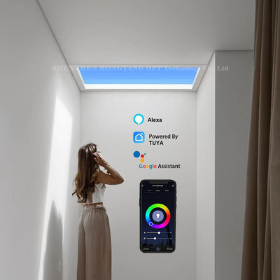 Draadloos 110V kunstmatig daglichtvenster 30 graden multiscene