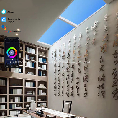 Dimbaar Tuya Virtual Skylight Plafondpaneel Praktisch 1150x140 Multi Scene