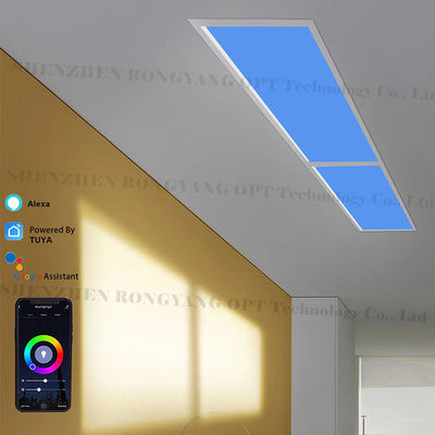 Brede dekking Aluminium LED-luchtscherm met 50 000 uur LED-levensduur Intensiteit Wit licht