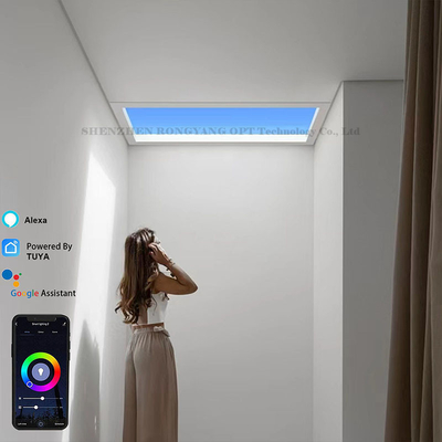 CRI 90 50W kunstmatige dakraampanelen, 2700K-6500K nep zonneschijnlicht