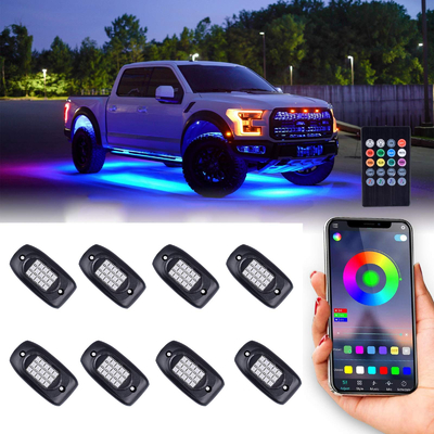 5050 Truck draadloze RGB-rotslichten met lithium-ionbatterijen