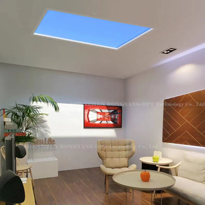 Tuya Control 90Ra Fake Skylight Light, 600x600 Square Faux Skylight LED
