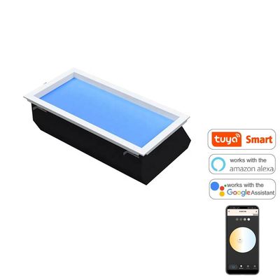 No Flicker Blue Sky LED-plafondpaneellamp CCT 7800K Praktisch