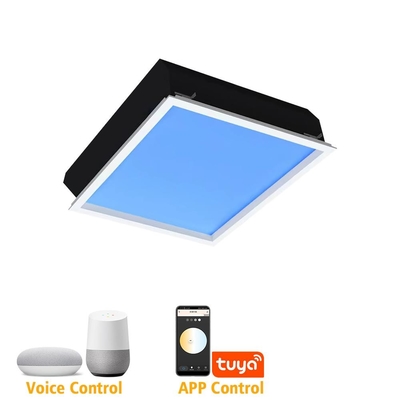 75W LED-luchtschermpaneel voor installatieverlichting van 6-10 vierkante meter