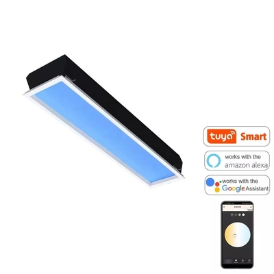 Opbouw LED Dakraam Paneel Plafond 120x30 110V CCT Blauwe Hemel Kleur