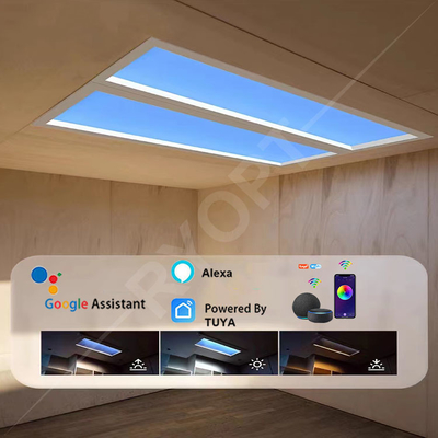 Tuya Wi-Fi Control LED Skylight Panel 2100-7000K Kleurtemperatuur 6000LM Lichtstroom