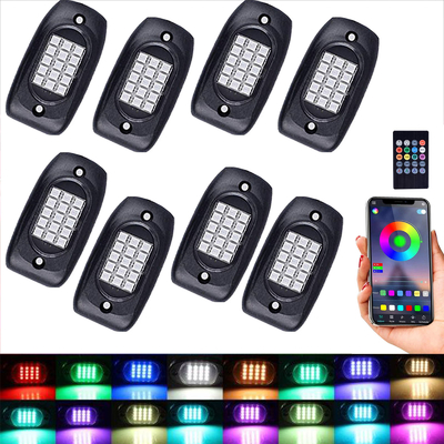 Stabiele praktische afstandsbediening Rock Lights Kleur veranderende SMD5050