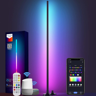 Nordic Moderne RGB LED Vloerlamp Binnen Dimbaar WiFi Alexa Spraakbesturing