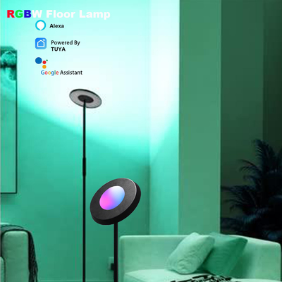 24W Indoor LED RGB-hoekvloerlamp Tuya Alexa WiFi-bediening Woonkamer