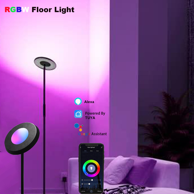 CCT 2700K-5000K RGB-hoekvloerlamp Alexa Spraakbediening 24V dimbaar