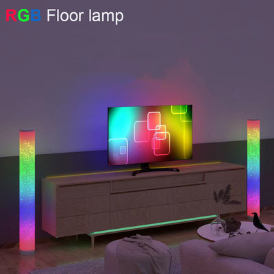 Dimbare Staande RGB Hoek Vloerlamp App Control ‎44.5x14x14CM