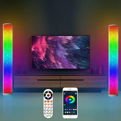 16 miljoen kleur veranderende RGB-hoekvloerlamp Smart WiFi Alexa Tuya Control