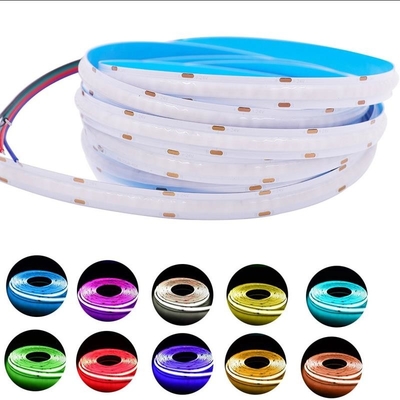 Digitale 630LED/M PCB RGB COB LED Strip 12V 15W Breedte 10mm Duurzaam