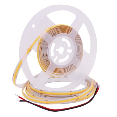 Breedte 8mm 10W COB LED Strip Light DC24V 1000lm/M Koel Wit RA 90