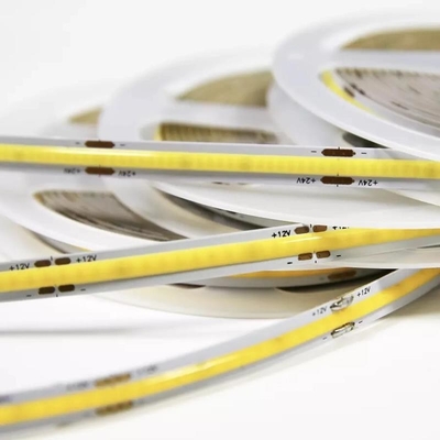 320LED/M 2700K COB LED Strip Licht 180 Hoek Flexibel 24V Warm Wit