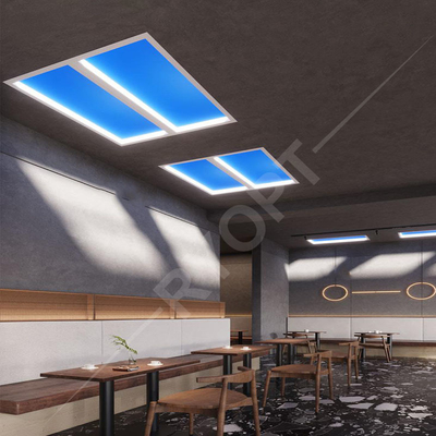 Simuleren van natuurlijk licht en blauw plafond LED-paneel lampen met een lange levensduur 50000 uur Duurzaam