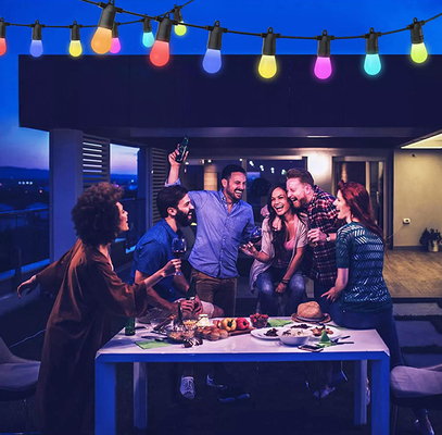 2700K Kerst RGB String Light Spraakbesturing Stabiel Praktisch