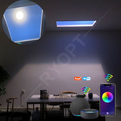 100W kunstmatig zonlichtpaneel 90 graden straalhoek Aluminium legering materiaal IP65
