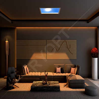 Kunstmatig blauw hemellicht Smart Tuya Natural Bright Ceiling LED Skylight Panel 350W