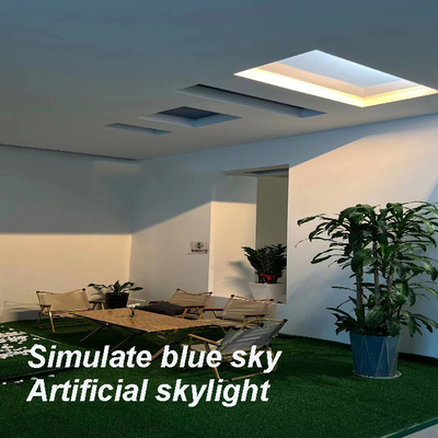 Circadian Rhythm Fake Window Light 300x1200 Voice Control Fake Skylight Venster
