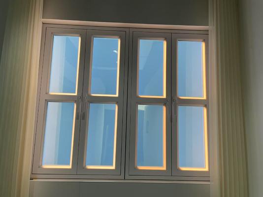 160W Helderheid Ingenieur Smart Window Light Dimmable, flikker-free, daglicht simulatie voor ramenloze interieurs