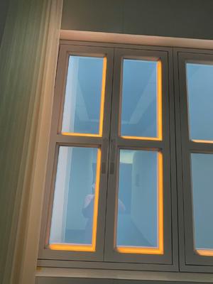 Smart Fake Window Light CRI 95 Wandmontagebaar L1332*W781*H66mm Gecontroleerd door App en afstandsbediening voor natuurlijke omgeving