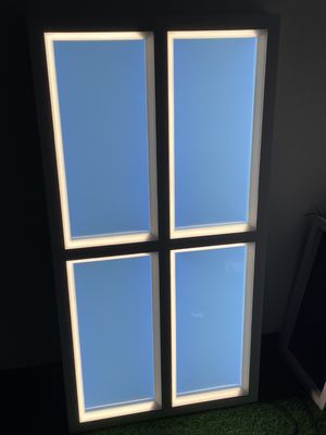 2100-7500K Lichtkleur Nep Raamlicht met Rayleigh-verstrooiing Led Verlichting en 100-240V Spanning