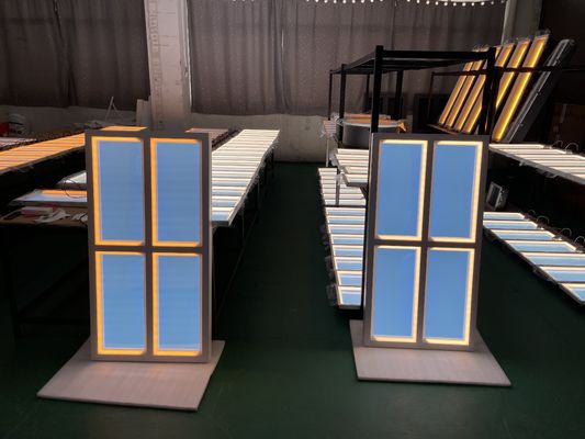 Nep-vensterlicht creëert natuurlijk zonlicht en blauwe lucht met behulp van Rayleigh-verstrooiing LED-verlichting