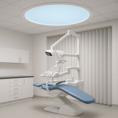 Brede dekking Aluminium LED-luchtscherm met 50 000 uur LED-levensduur Intensiteit Wit licht